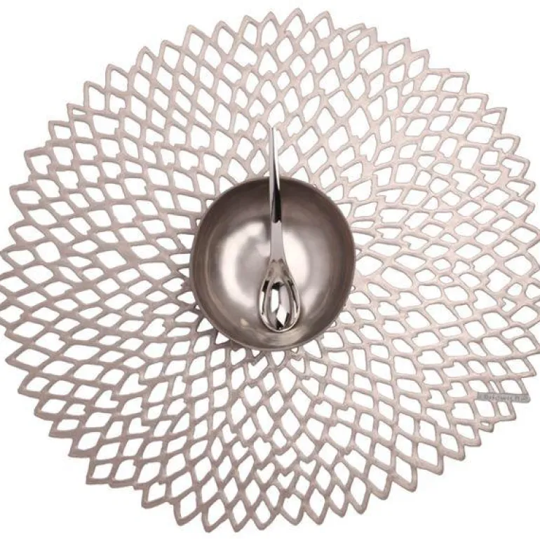 Dahlia spisebrikke 36 cm metall