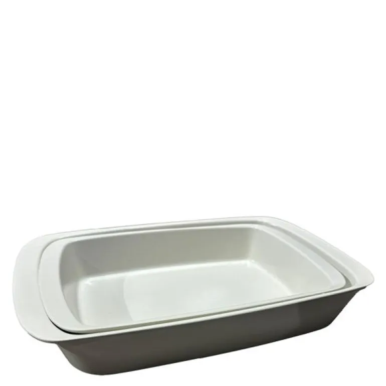 Daily Use ildfast form 2 stk 2,2/3,5L hvit