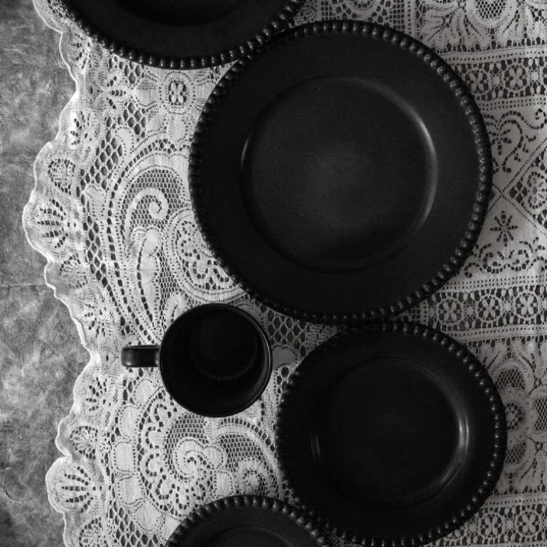 Daria asjett 18 cm 2 stk ink black