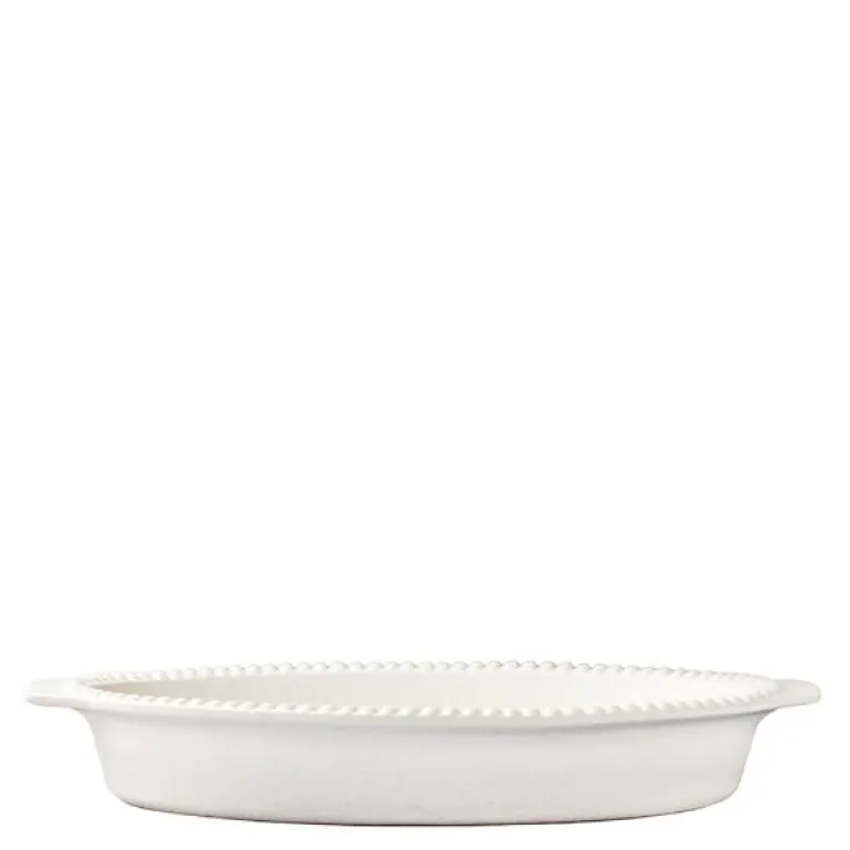 DARIA ovnsform 35 cm cotton white