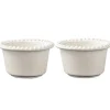 Daria skål 12 cm 2 stk cotton white