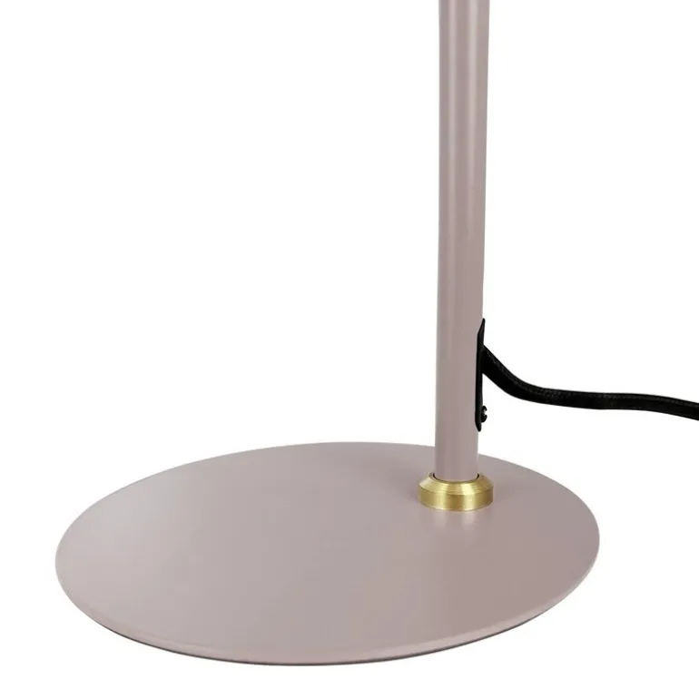 DL12 mini bordlampe 39,5 cm beige/messing
