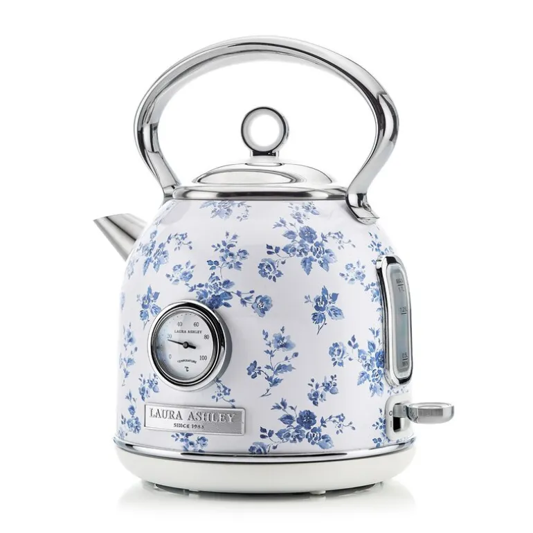 Dome elektrisk vannkoker 1,7L China Rose blå/hvit