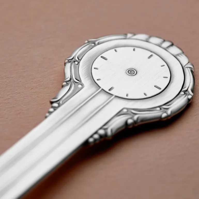 Dåpsskje Klokke 14,4 cm 830