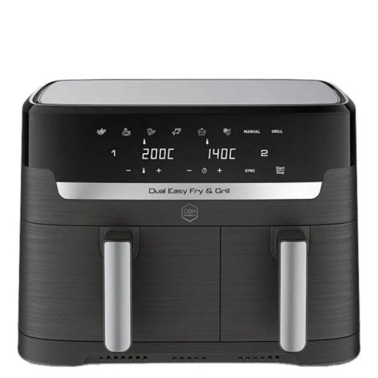 Dual Easy Fry & Grill airfryer 5,2/3,1L coal grey