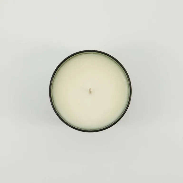 Duftlys oud leaf 9,5x8 cm grønn