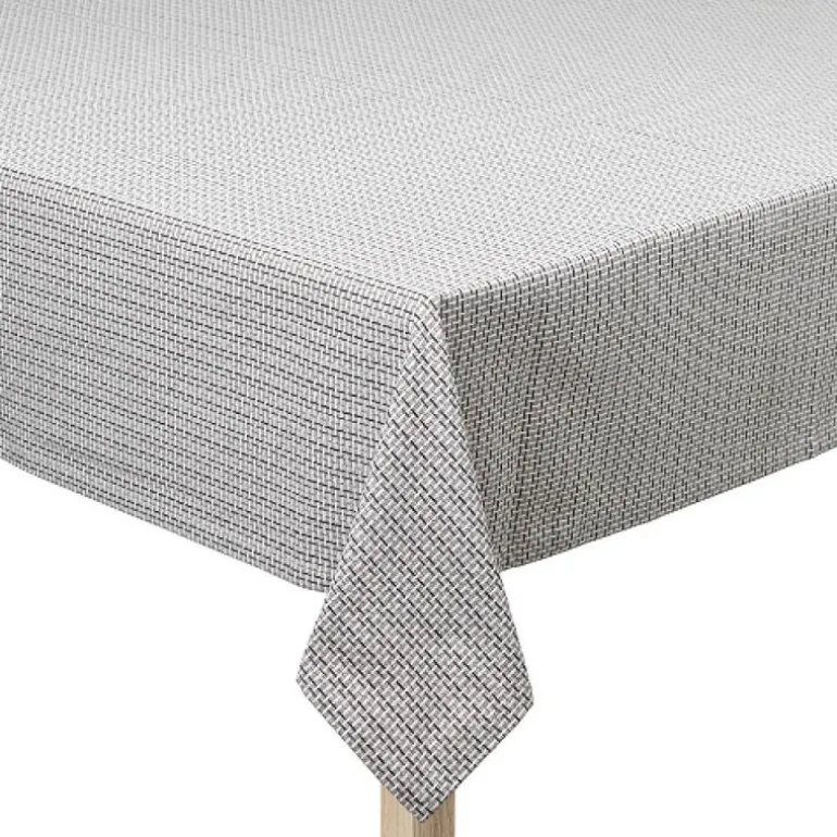 Duk 140x320 cm dubby grå