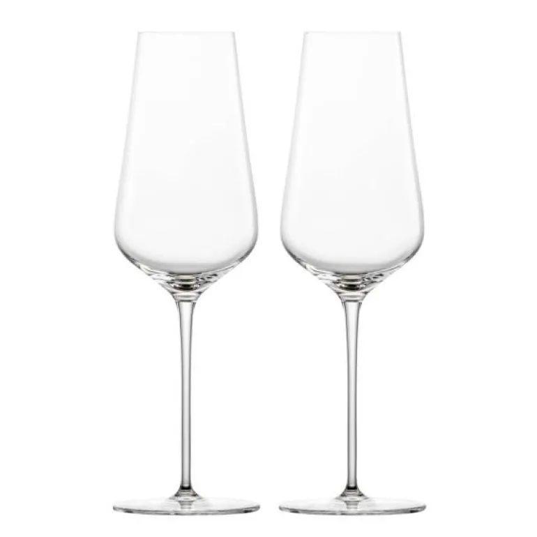 Duo champagneglass 2 stk 38 cl klar