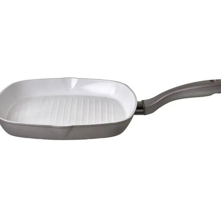 EarthPan grillpanne 28 cm grå