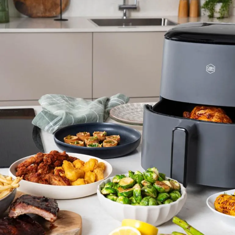 Easy Fry Max airfryer 5L digital grå
