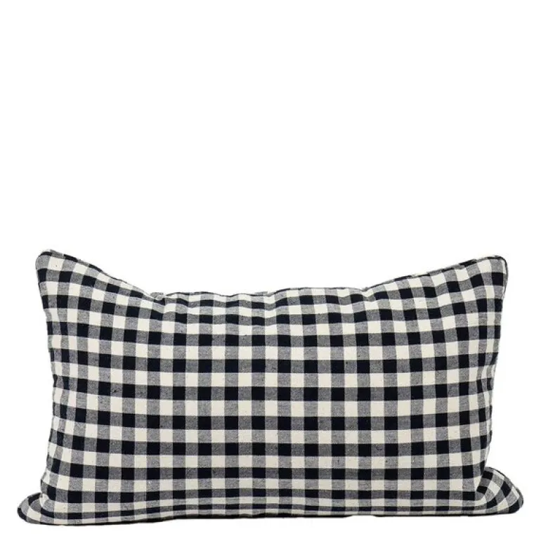 Eco Hugo putetrekk 30x50 cm svart/hvit