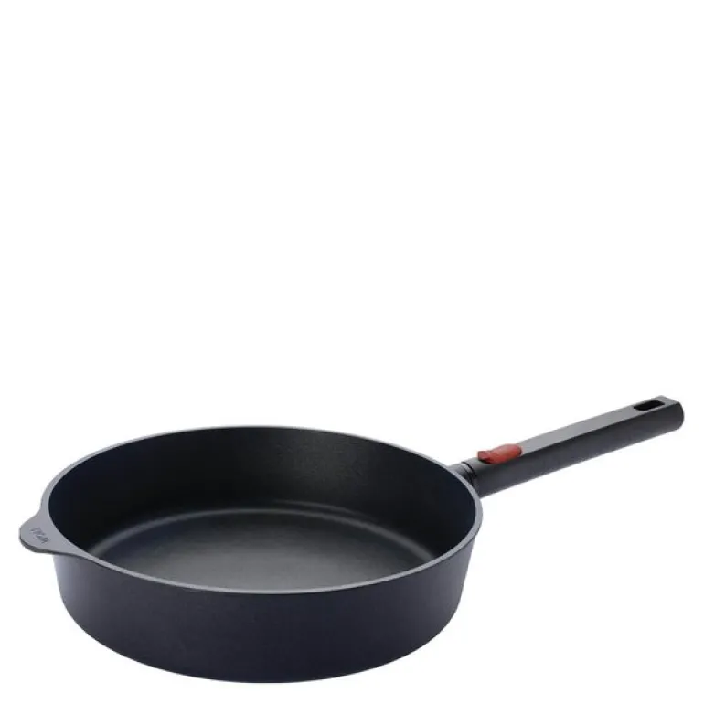 Eco logic qxr sautèpanne 28 cm avtagbart håndtak svart