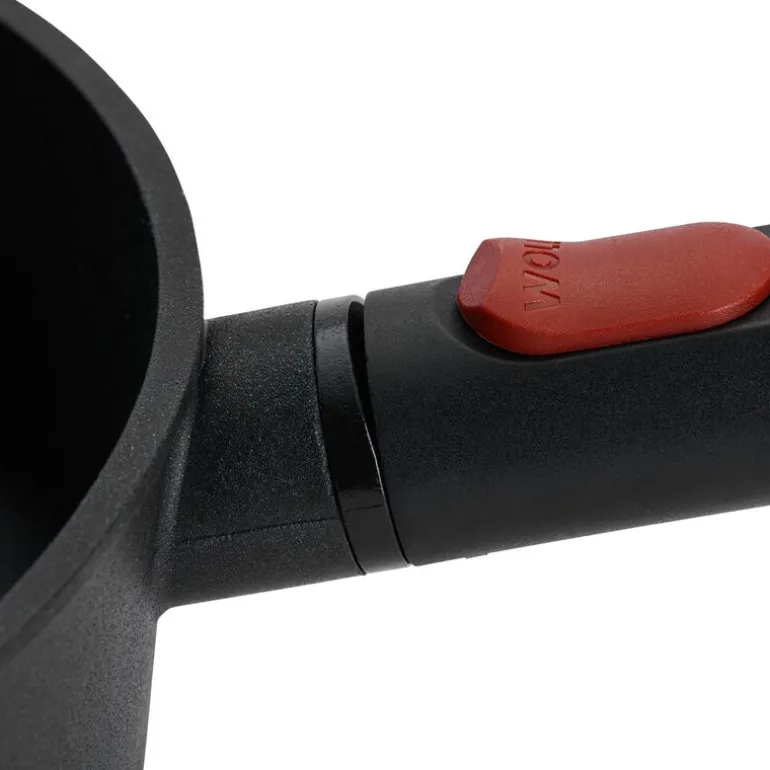 ECO Logic QXR sautèpanne 24 cm avtagbart håndtak svart