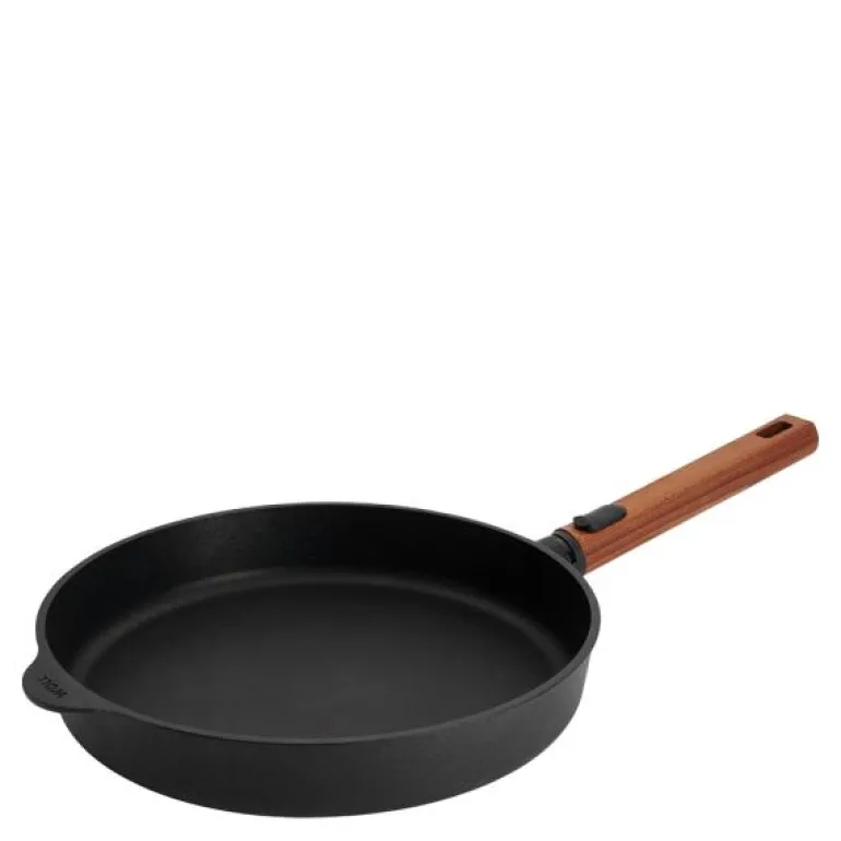 ECO Logic QXR stekepanne 28 cm avtagbart trehåndtak