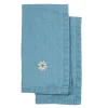 Eden denim kjøkkenhåndkle 70x50 cm 2 stk blå