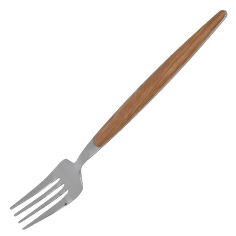 Eik gaffel 21 cm natur/blank