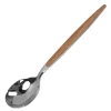 Eik teskje 14 cm natur/blank