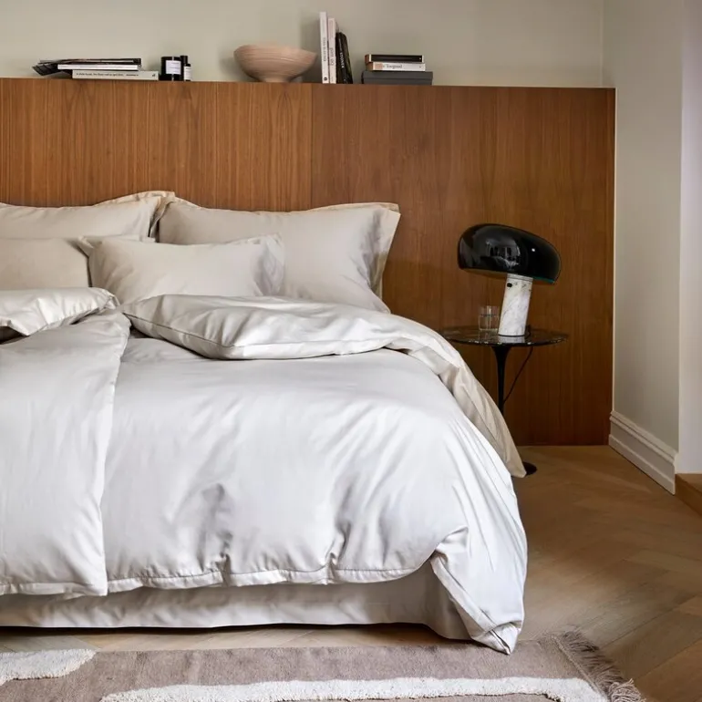 Elegance sengesett 200x220 cm beige