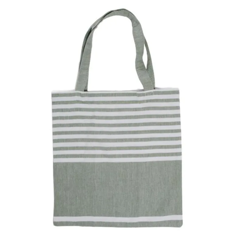 Ella Hamam bomullsveske 41x38 cm grønn