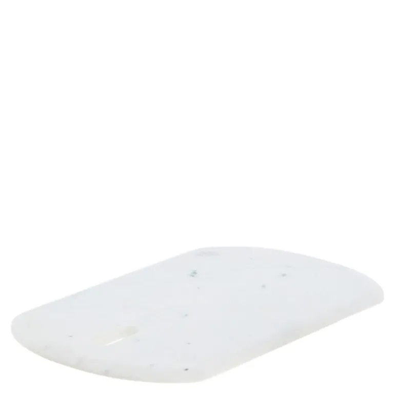 Ellia skjærebrett 45x30 cm hvit marmor