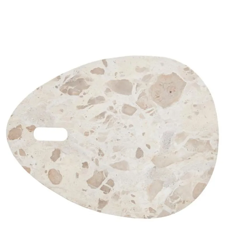 Ellia skjærebrett 40x30 cm sand marmor