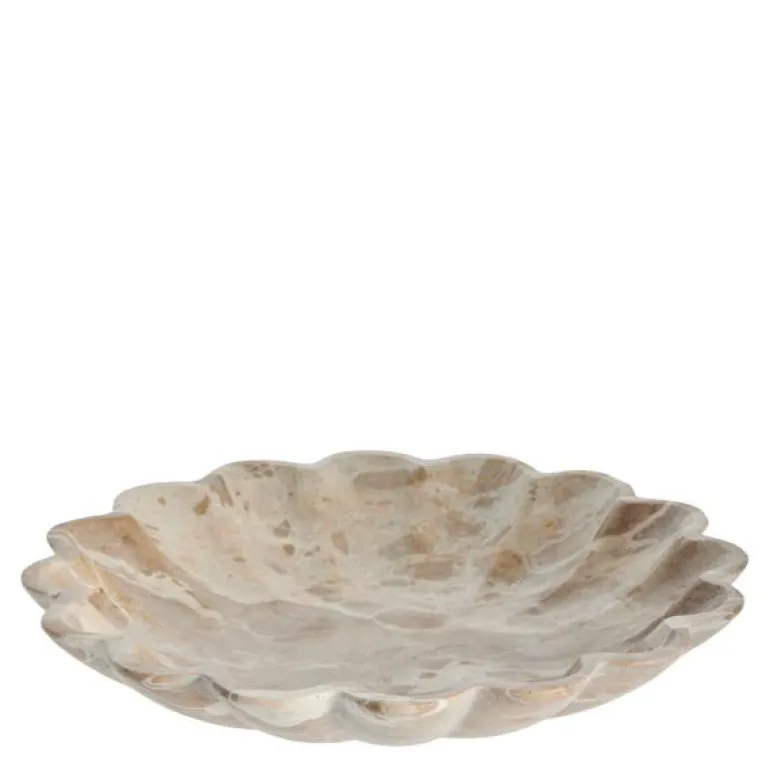 Ellia skål 30x30 cm sand