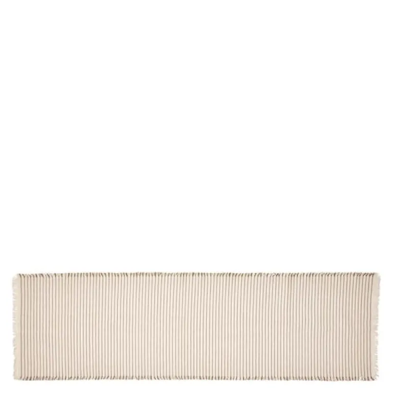 Elouise bordløper 41,5x140 cm offwhite/fungi grey
