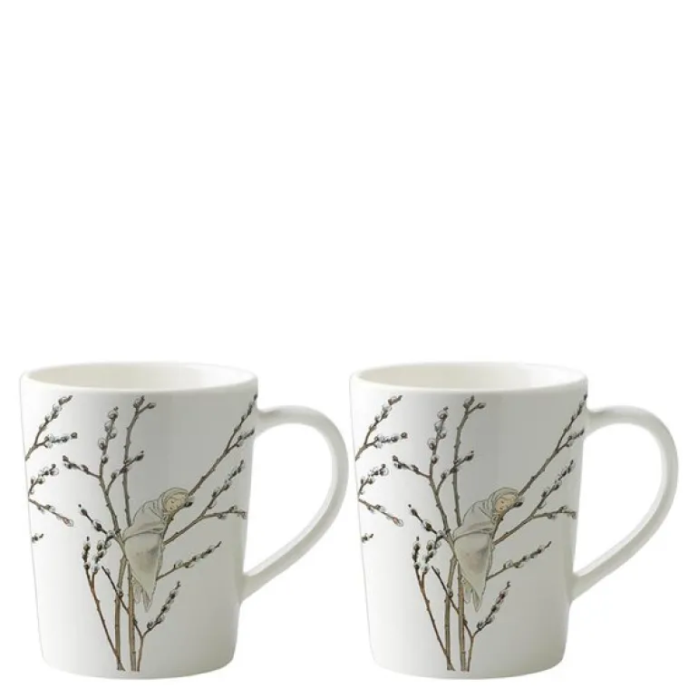Elsa Beskow gløggkrus 10 cl 2 stk little willow