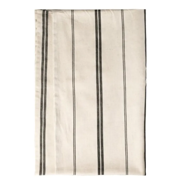Elsa duk 250x145 cm natur/svart