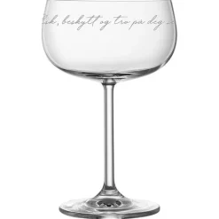 Elsk/beskytt champagneglass 35 cl
