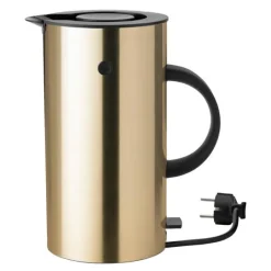 EM77 vannkoker 1,5L børstet messing