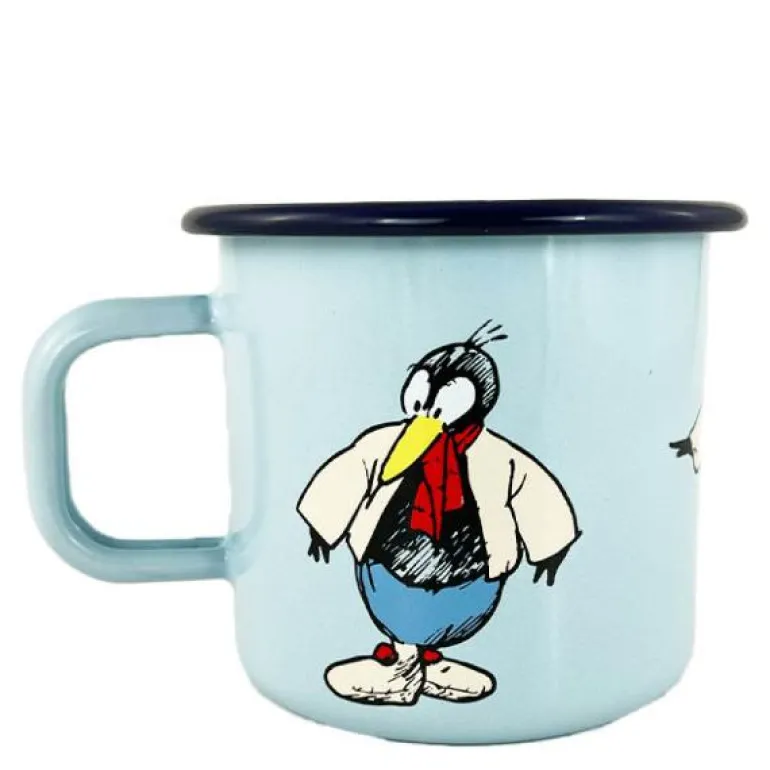 Emaljekopp 37 cl Solan blå