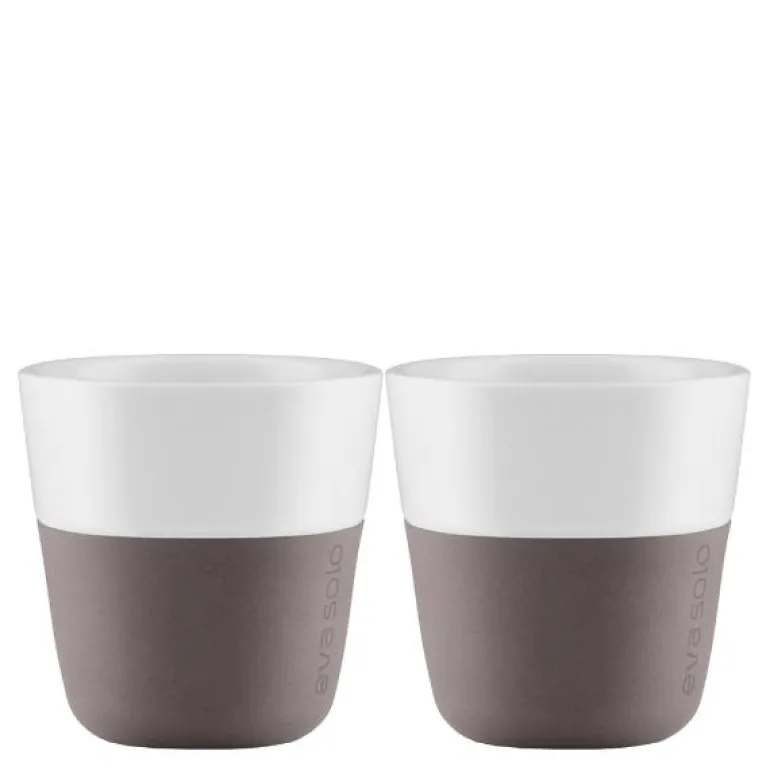 Espresso krus 8 cl 2 stk grå