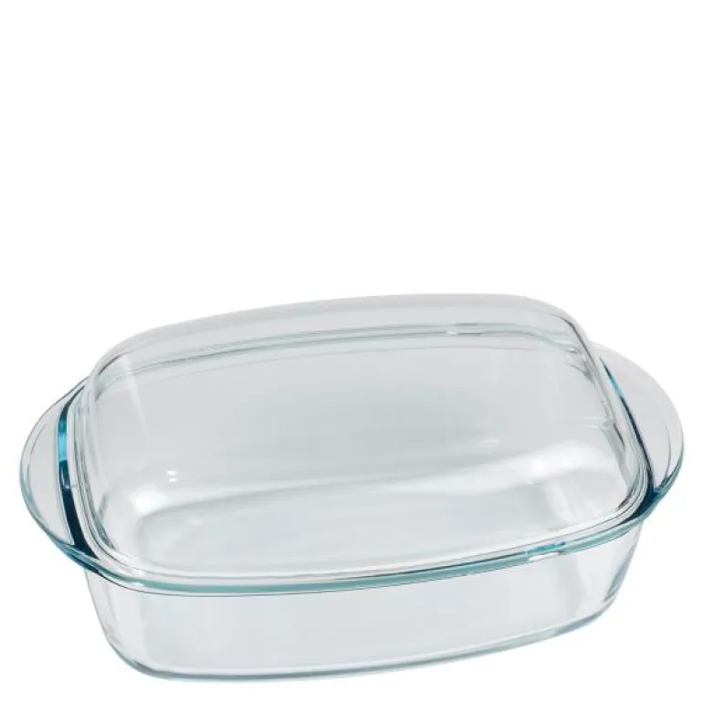 Essentials ildfast form med lokk 4,5L glass