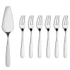 Essentials kakespade + 6 gafler blank