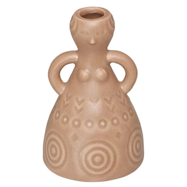 Etno tiny mini vase 6,5 cm terra