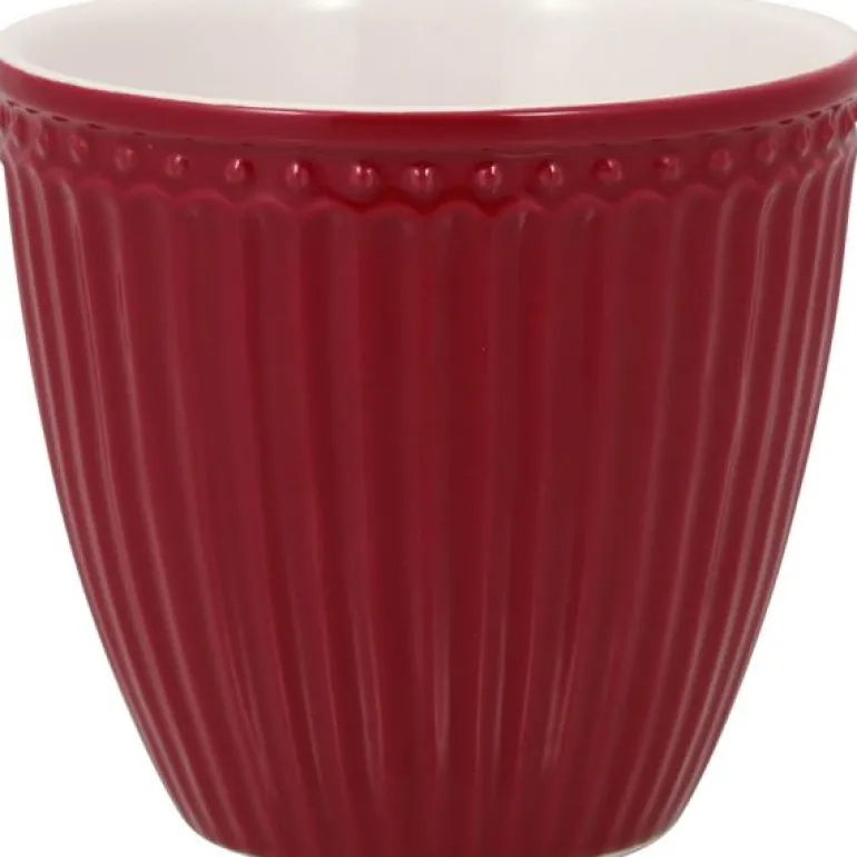 Everyday Alice lattekopp 35 cl dark red