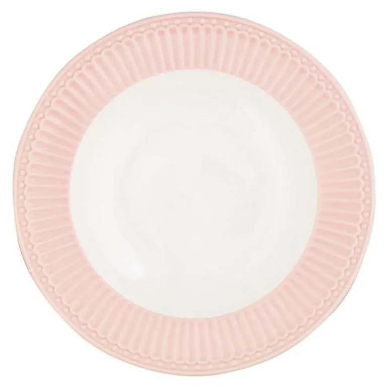 Everyday Alice tallerken 23 cm pale pink