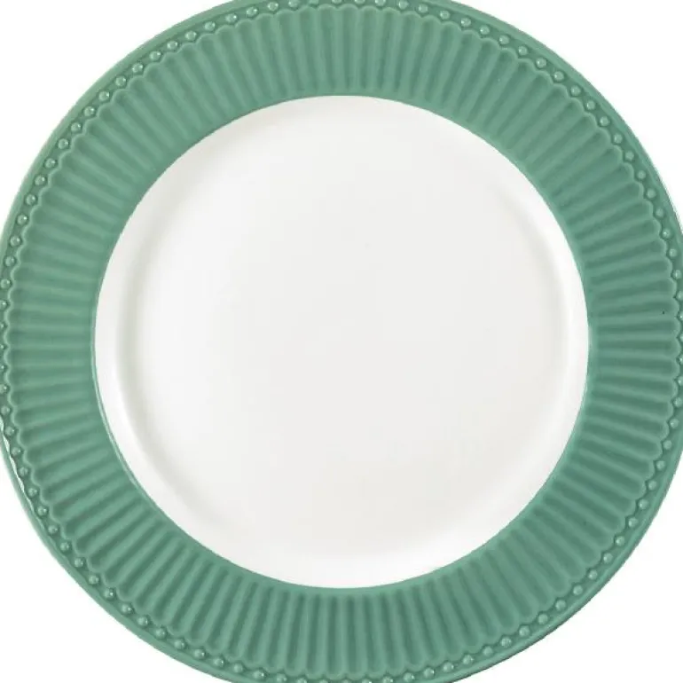 Everyday Alice tallerken 26,5 cm dusty green