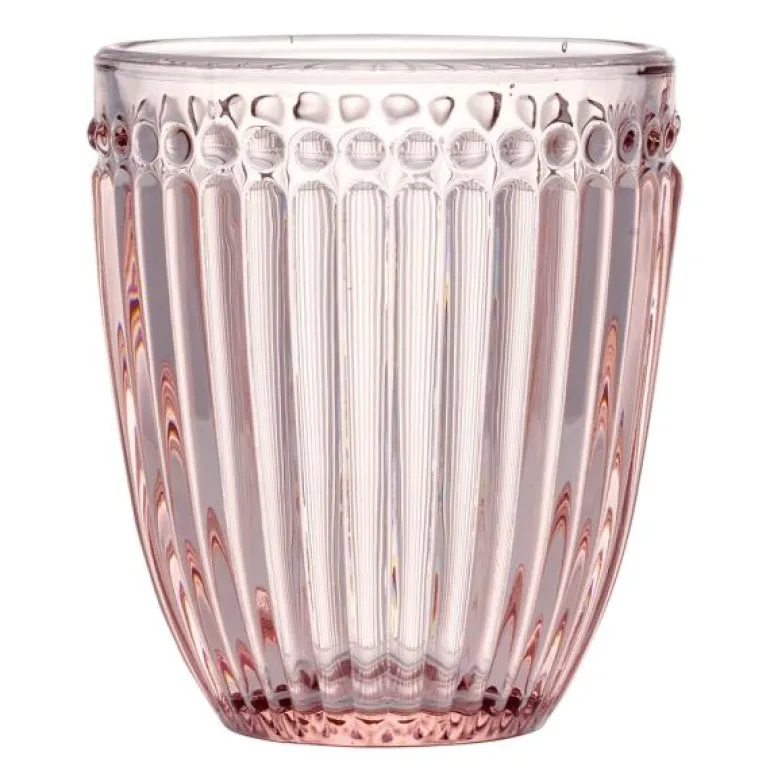 Everyday Alice vannglass 35 cl pale pink