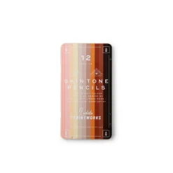 Fargepenner 12 stk beige