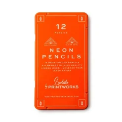 Fargepenner 12 stk neon