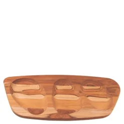 Fat tapas 54x24 cm teak
