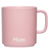 Favourite kopp med hank MOM 25 cl creole pink