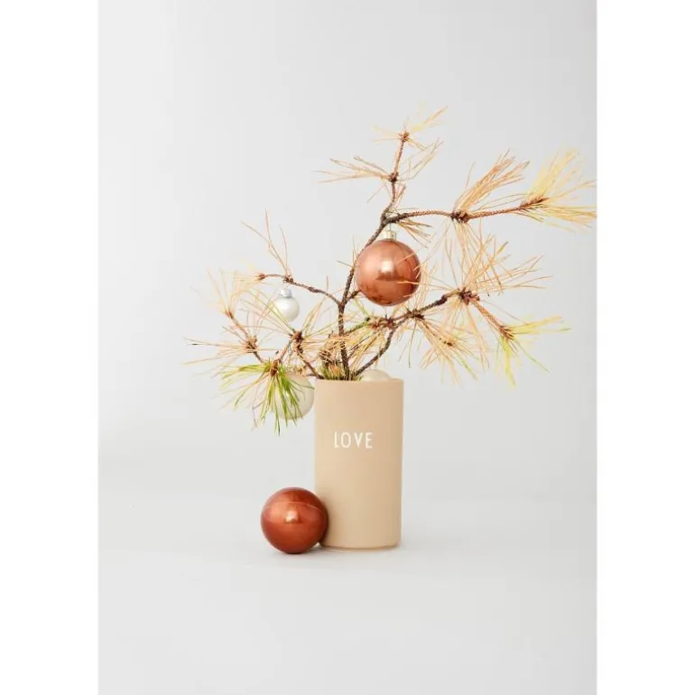 Favourite vase 15 cm love beige