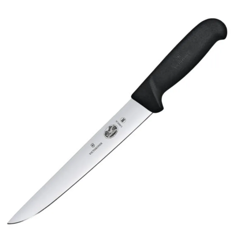 Fibrox stikkniv 20 cm svart