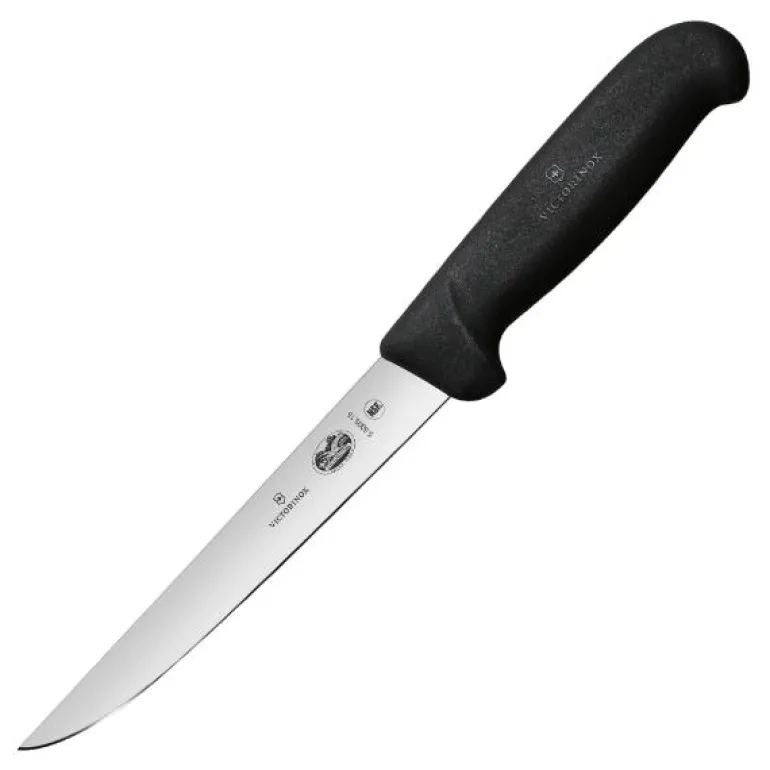Fibrox utbeiningskniv spiss 15 cm svart