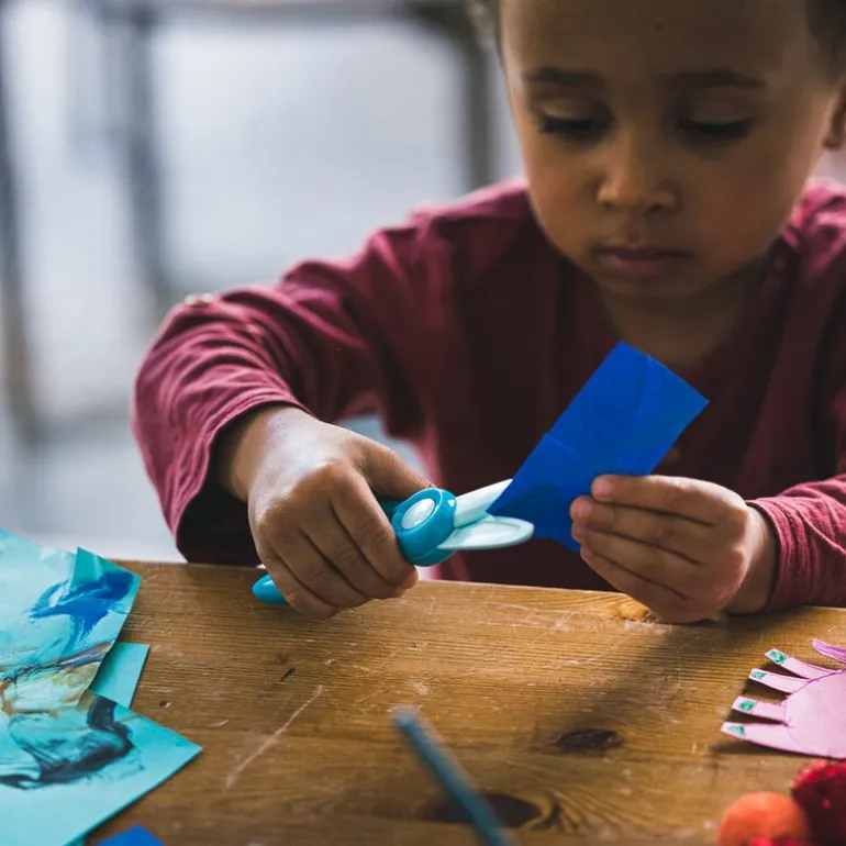 Fiskars Kids saks 2+ år blå