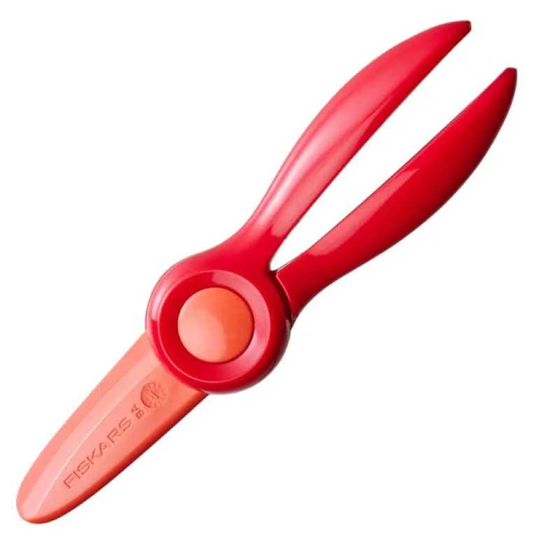 Fiskars Kids saks 2+ år rød