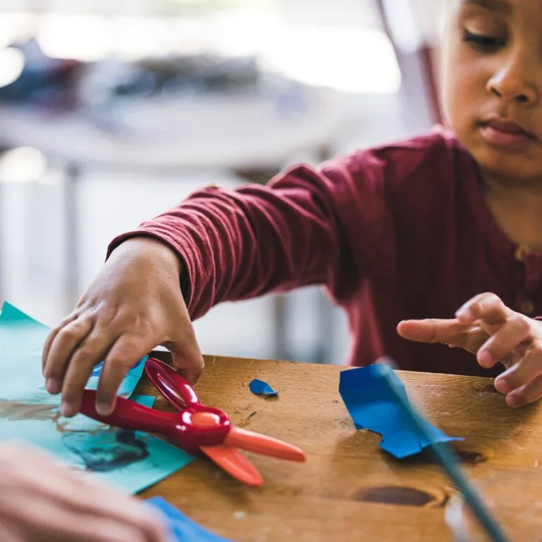 Fiskars Kids saks 2+ år rød